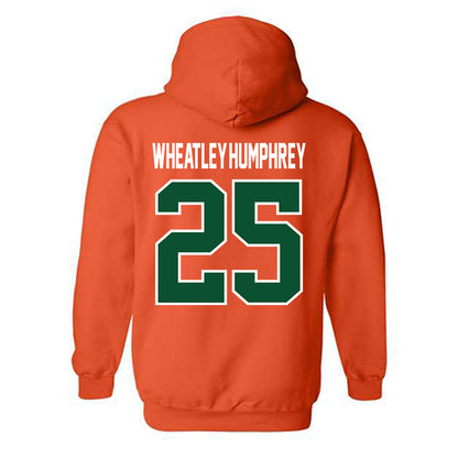Miami - NCAA Football : Chris Wheatley-Humphrey - Classic Shersey Hooded Sweatshirt-1
