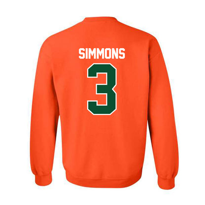Miami - NCAA Women's Soccer : Noelle Simmons - Classic Shersey Crewneck Sweatshirt-1