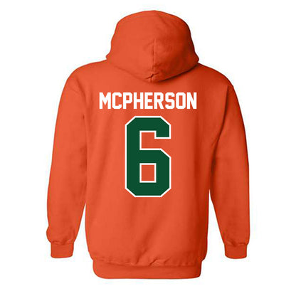 Miami - NCAA Women's Soccer : Jaileah Mcpherson - Classic Shersey Hooded Sweatshirt-1