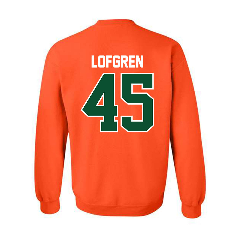 Miami - NCAA Baseball : Brixton Lofgren - Classic Shersey Crewneck Sweatshirt-1