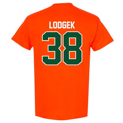 Miami - NCAA Baseball : Jake Lodgek - Classic Shersey T-Shirt-1