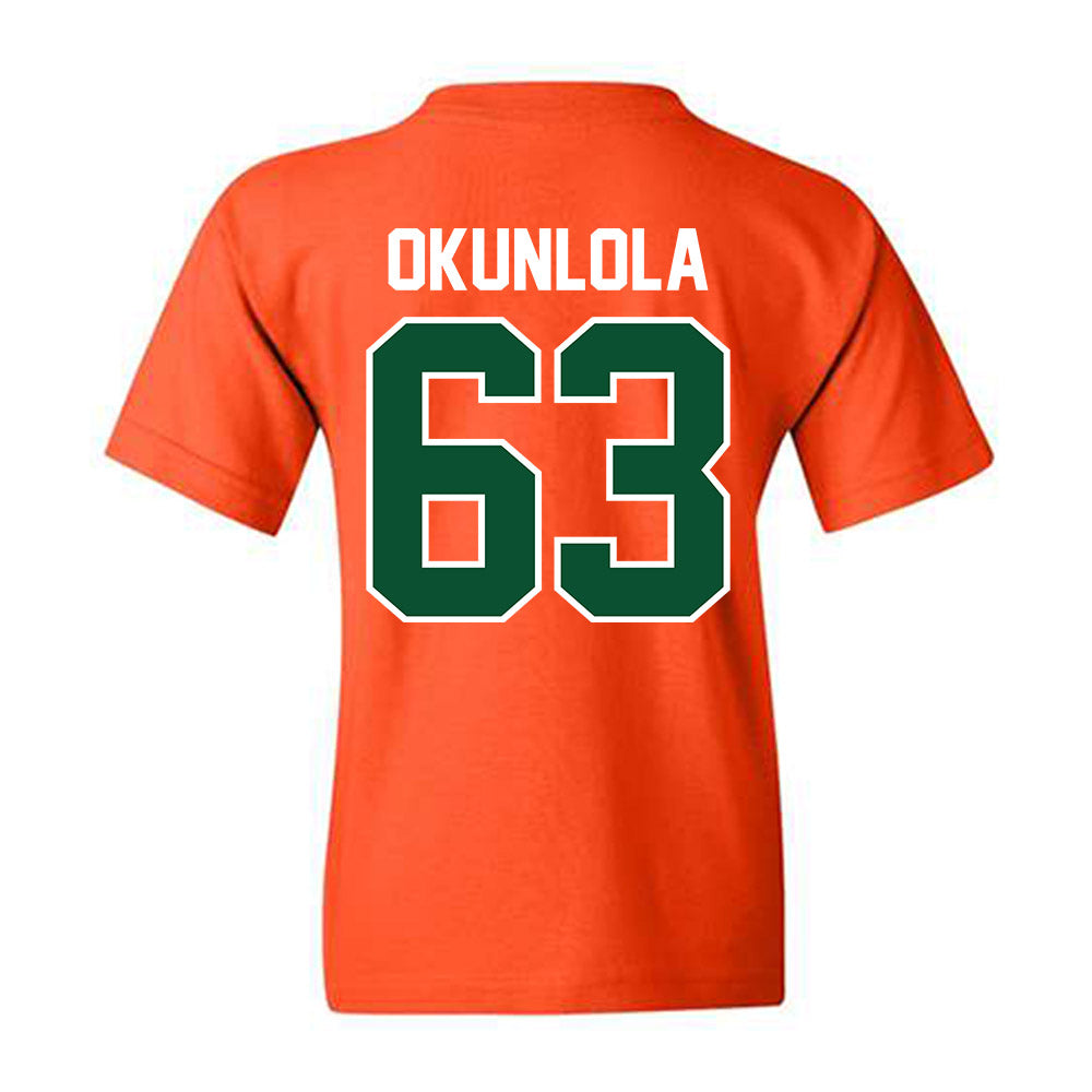 Miami - NCAA Football : Samson Okunlola - Classic Shersey Youth T-Shirt-1