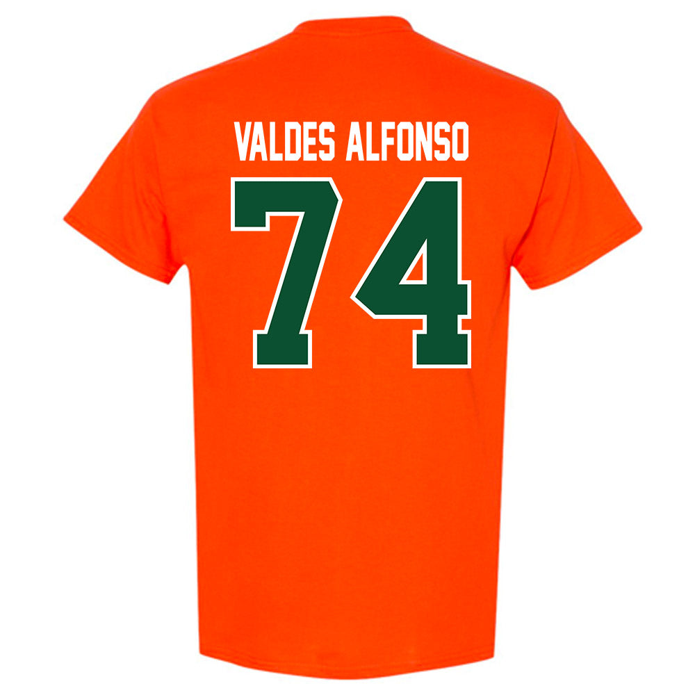 Miami - NCAA Football : Yerovi Valdes Alfonso - Classic Shersey T-Shirt-1