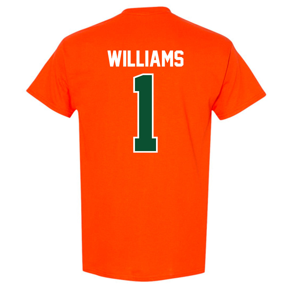 Miami - NCAA Women's Basketball : Cameron Williams - Classic Shersey T-Shirt-1