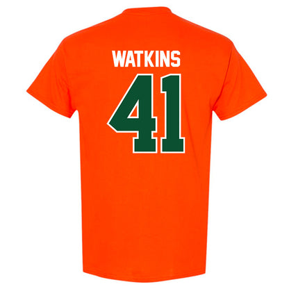 Miami - NCAA Baseball : Jailen Watkins - Classic Shersey T-Shirt-1