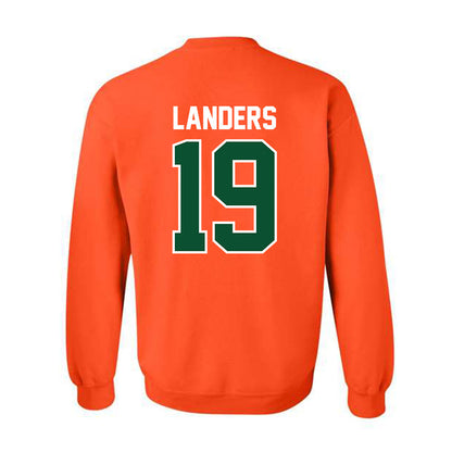 Miami - NCAA Women's Soccer : Maddie Landers - Classic Shersey Crewneck Sweatshirt-1