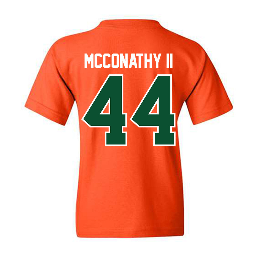 Miami - NCAA Football : Cole McConathy II - Classic Shersey Youth T-Shirt-1