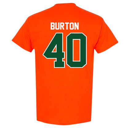 Miami - NCAA Football : Brennan Burton - Classic Shersey T-Shirt-1