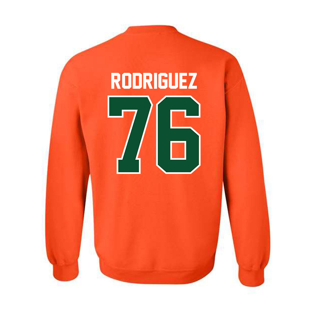 Miami - NCAA Football : Ryan Rodriguez - Classic Shersey Crewneck Sweatshirt-1