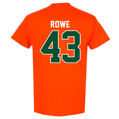 Miami - NCAA Football : Tyler Rowe - Classic Shersey T-Shirt-1