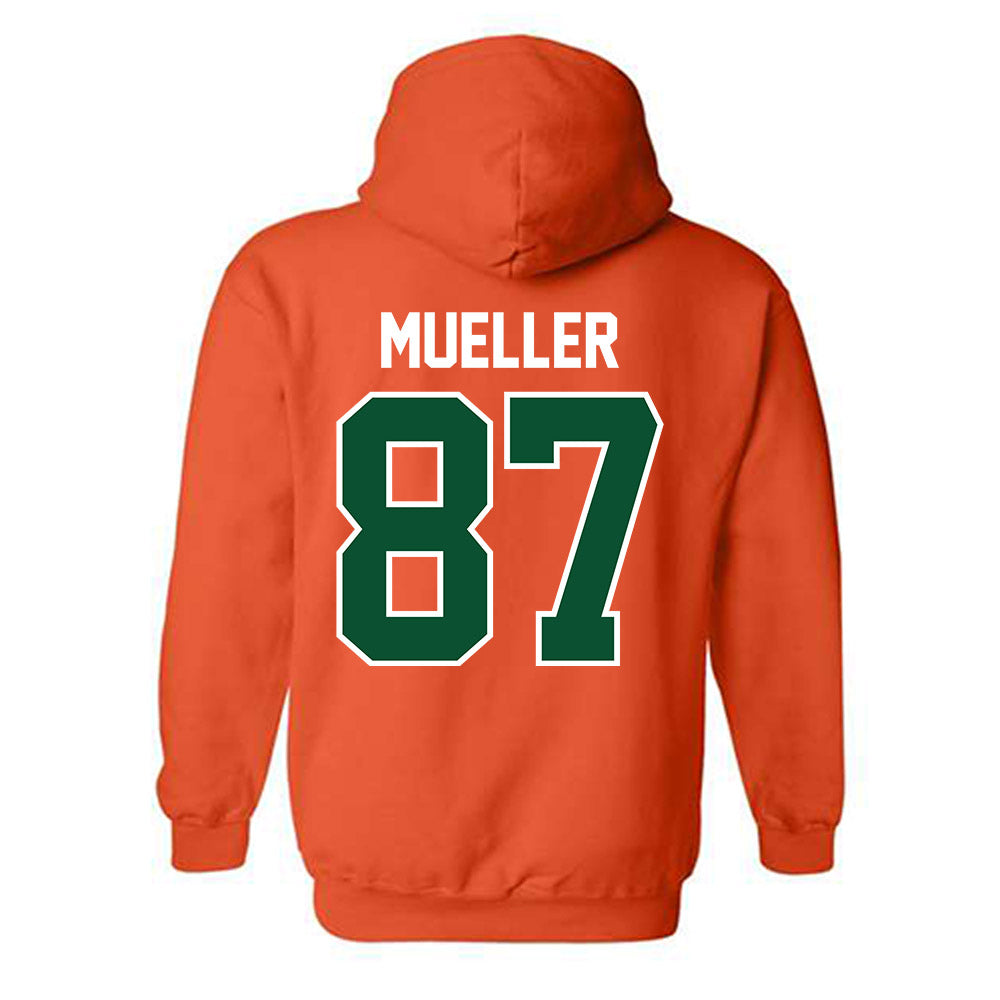 Miami - NCAA Football : Gavin Mueller - Classic Shersey Hooded Sweatshirt-1
