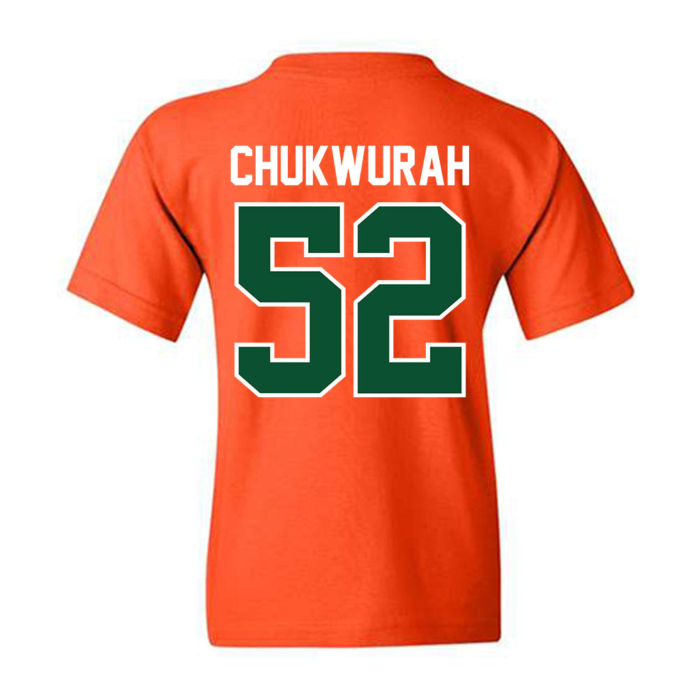 Miami - NCAA Football : Isaac Chukwurah - Classic Shersey Youth T-Shirt-1