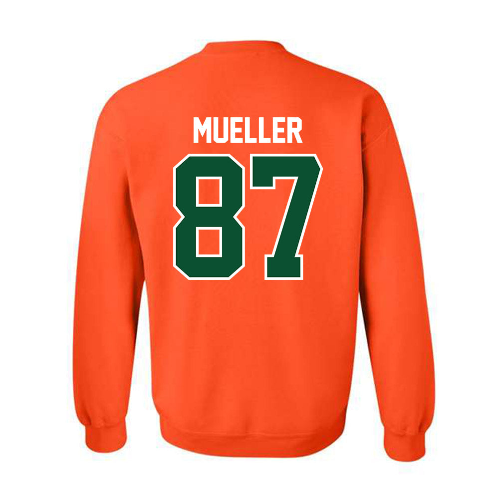 Miami - NCAA Football : Gavin Mueller - Classic Shersey Crewneck Sweatshirt-1