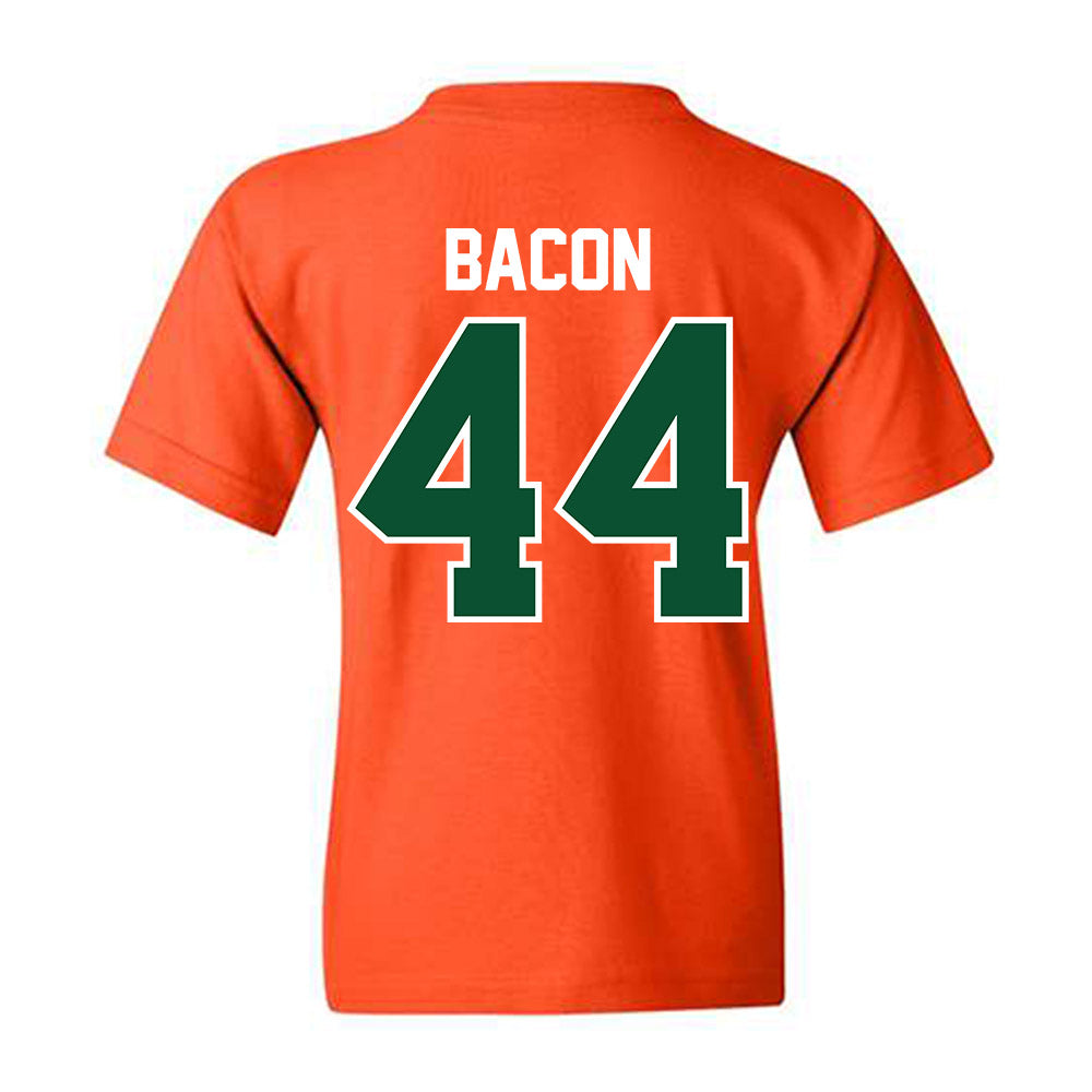 Miami - NCAA Football : Tyson Bacon - Classic Shersey Youth T-Shirt-1