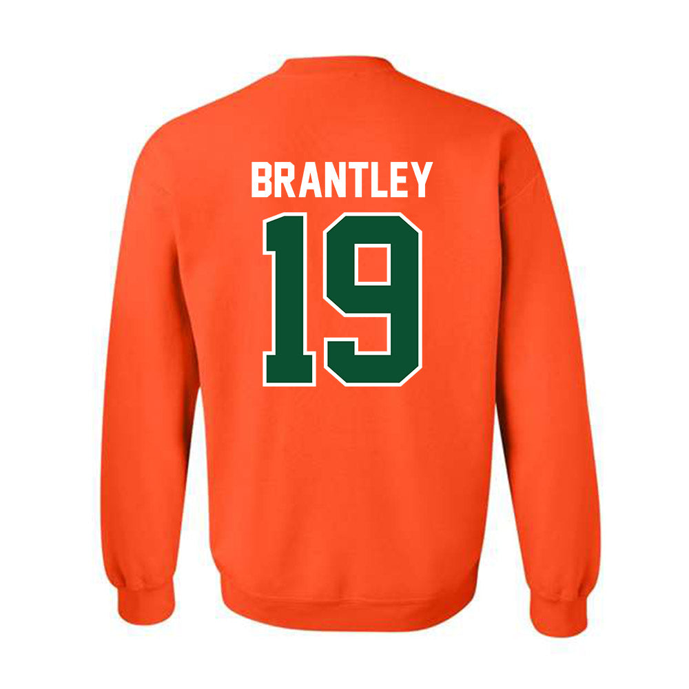Miami - NCAA Football : Charles "Chuck" Brantley - Classic Shersey Crewneck Sweatshirt-1
