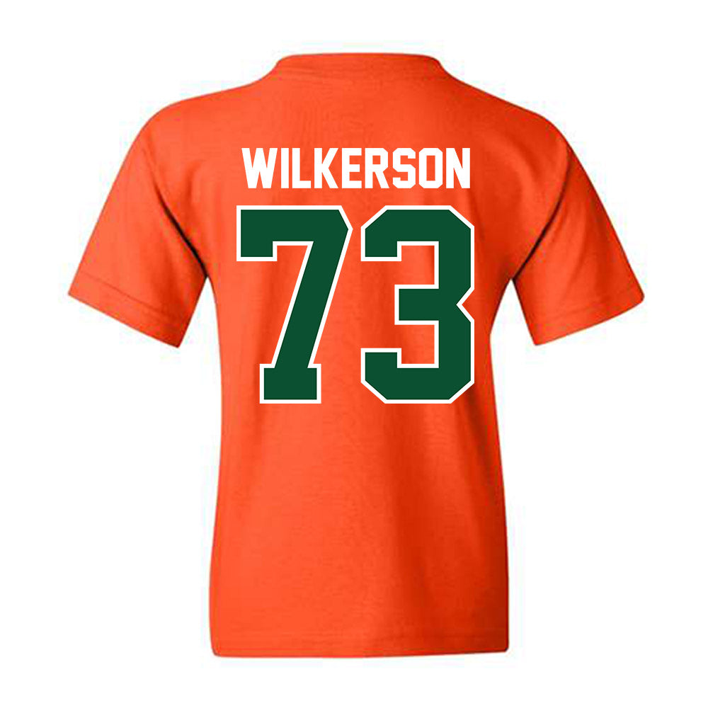 Miami - NCAA Football : Jaden Wilkerson - Classic Shersey Youth T-Shirt-1