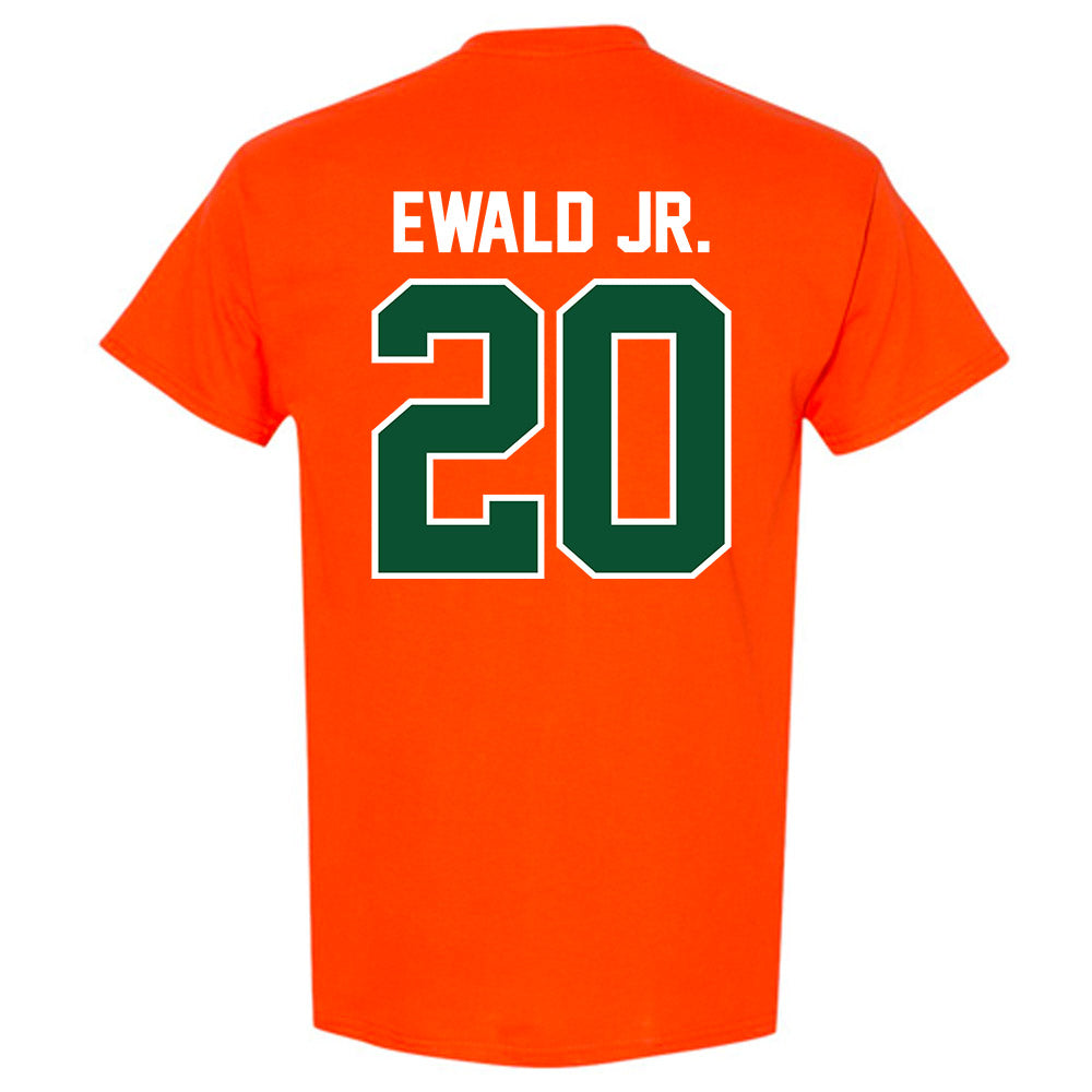 Miami - NCAA Football : Chris Ewald Jr. - Classic Shersey T-Shirt-1
