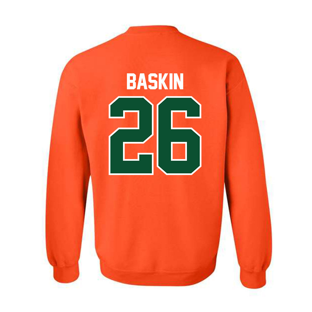Miami - NCAA Women's Volleyball : Simone Baskin - Classic Shersey Crewneck Sweatshirt-1
