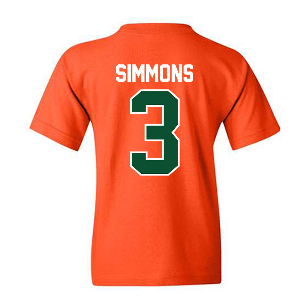 Miami - NCAA Women's Soccer : Noelle Simmons - Classic Shersey Youth T-Shirt-1