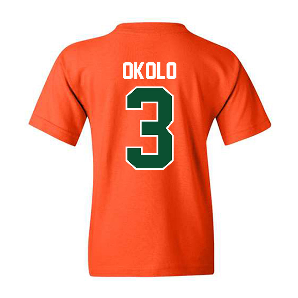Miami - NCAA Women's Basketball : Soma Okolo - Classic Shersey Youth T-Shirt-1