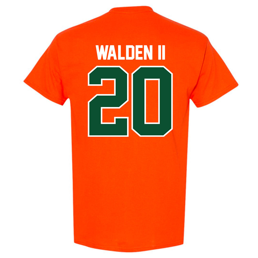 Miami - NCAA Football : Terrell Walden II - Classic Shersey T-Shirt-1