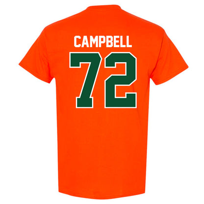 Miami - NCAA Football : Demetrius Campbell - Classic Shersey T-Shirt-1