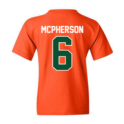 Miami - NCAA Women's Soccer : Jaileah Mcpherson - Classic Shersey Youth T-Shirt-1