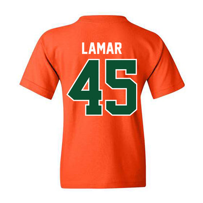 Miami - NCAA Football : Braylon Lamar - Classic Shersey Youth T-Shirt-1