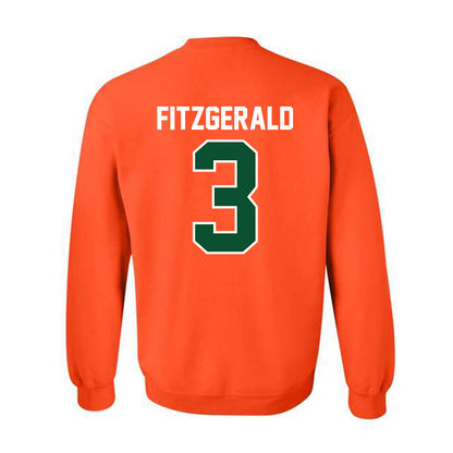 Miami - NCAA Football : Bryce Fitzgerald - Classic Shersey Crewneck Sweatshirt-1