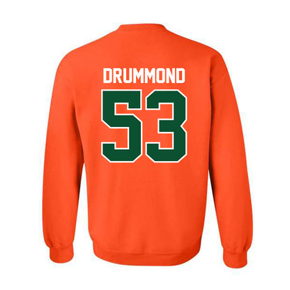 Miami - NCAA Baseball : Lj Drummond - Classic Shersey Crewneck Sweatshirt-1
