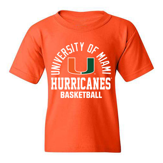 Miami - NCAA Men's Basketball : Somtochukwu Cyril - Classic Shersey Youth T-Shirt-0