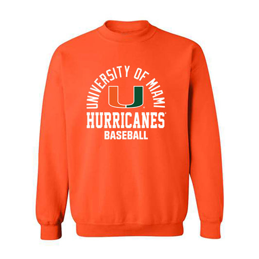 Miami - NCAA Baseball : Dylan Dubovik - Classic Shersey Crewneck Sweatshirt-0