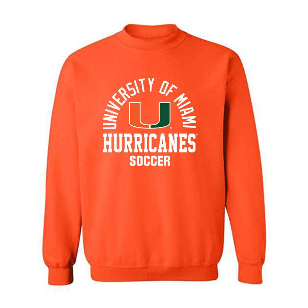 Miami - NCAA Women's Soccer : Carlie Wysocki - Classic Shersey Crewneck Sweatshirt-0