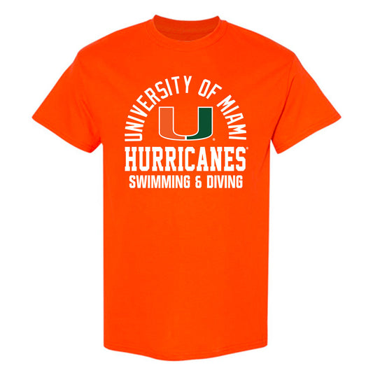 Miami - NCAA Women's Swimming & Diving : Kate Sommerstad - Classic Shersey T-Shirt-0