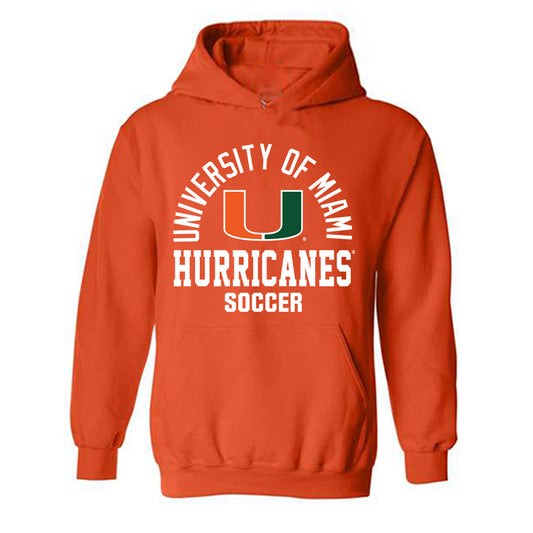 Miami - NCAA Women's Soccer : Dakota Harrell - Classic Shersey Hooded Sweatshirt-0