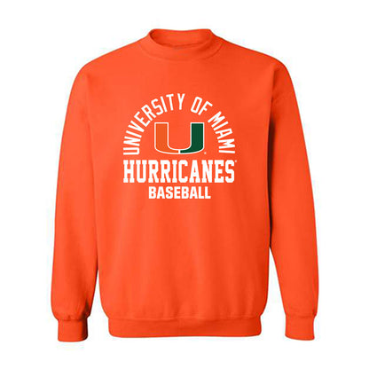 Miami - NCAA Baseball : Bennett Gary - Classic Shersey Crewneck Sweatshirt-0