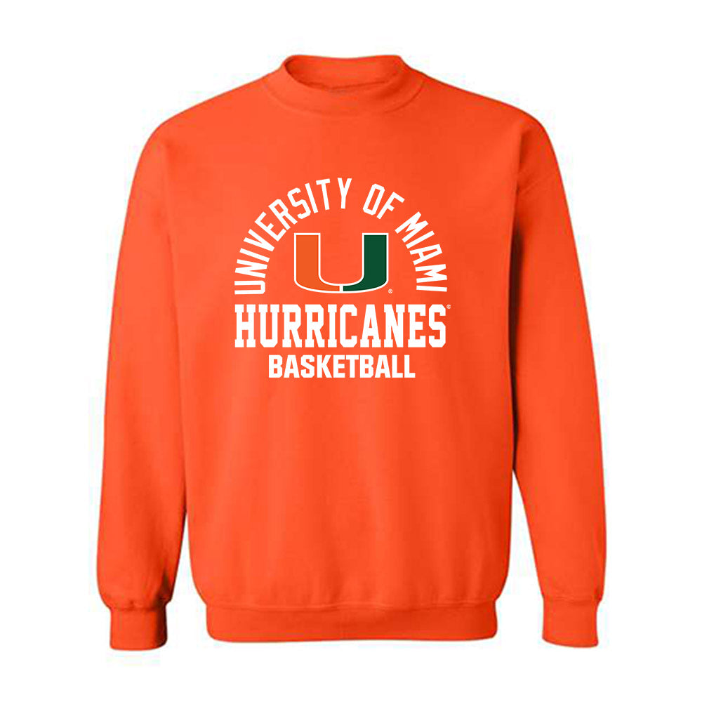 Miami - NCAA Men's Basketball : Marcus Allen - Classic Shersey Crewneck Sweatshirt-0