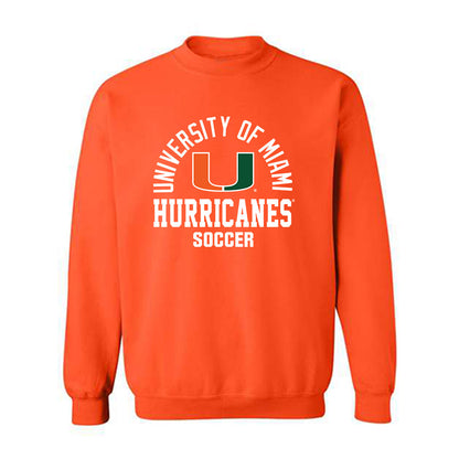 Miami - NCAA Women's Soccer : Dakota Harrell - Classic Shersey Crewneck Sweatshirt-0
