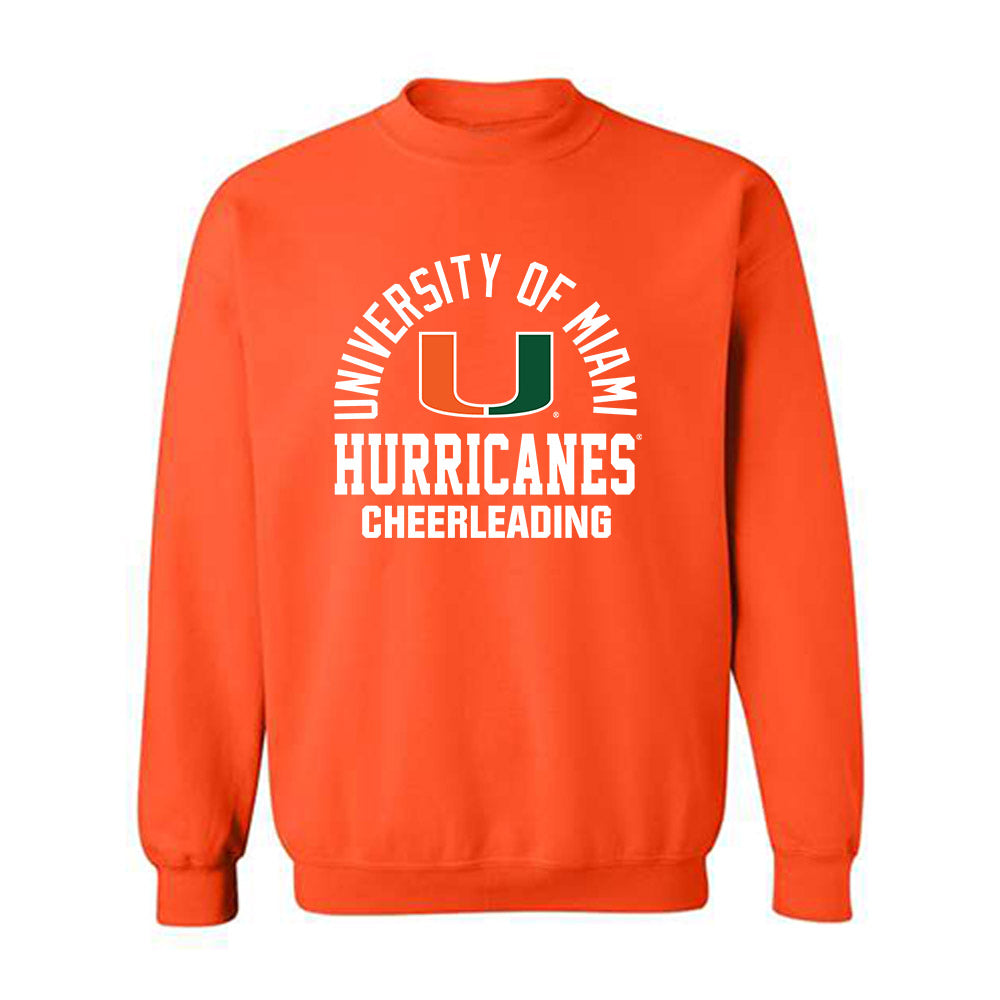 Miami - NCAA Cheerleading : Bella Yetts - Classic Shersey Crewneck Sweatshirt-0