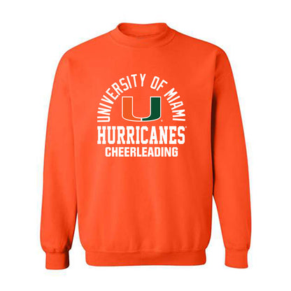 Miami - NCAA Cheerleading : Bella Yetts - Classic Shersey Crewneck Sweatshirt-0