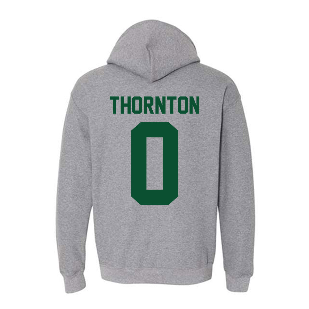 Miami - NCAA Football : Omar Thornton - Classic Shersey Hooded Sweatshirt-1