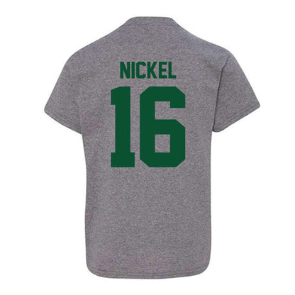 Miami - NCAA Football : Luke Nickel - Classic Shersey Youth T-Shirt-1
