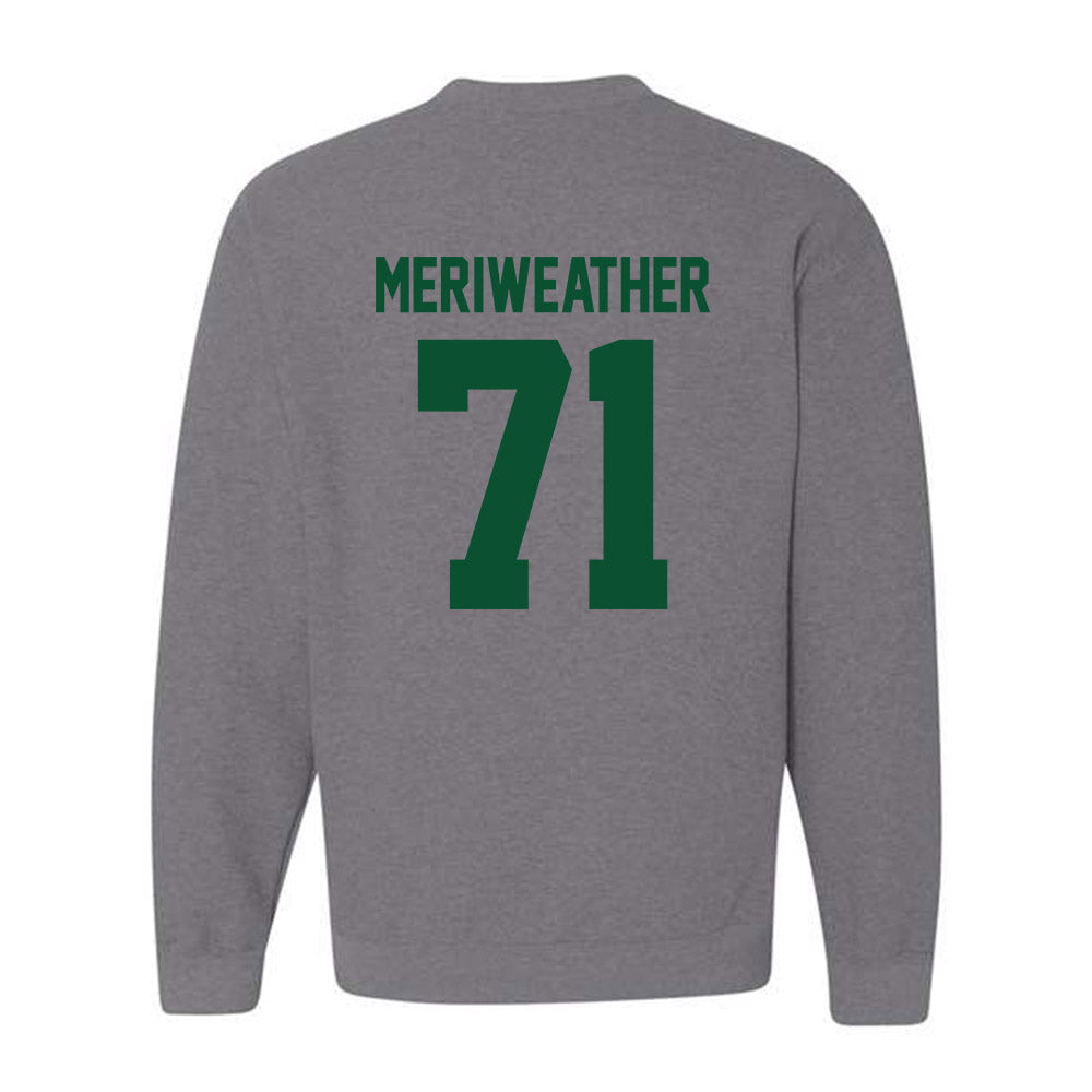 Miami - NCAA Football : Jamal Meriweather - Classic Shersey Crewneck Sweatshirt-1