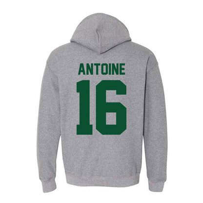 Miami - NCAA Football : Jaboree Antoine - Classic Shersey Hooded Sweatshirt-1