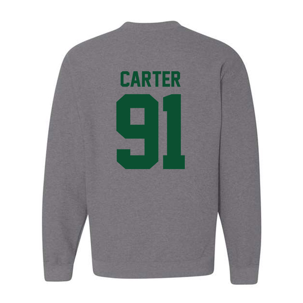 Miami - NCAA Football : Jarquez Carter - Classic Shersey Crewneck Sweatshirt-1