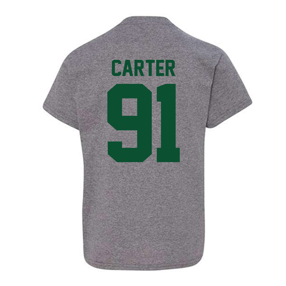Miami - NCAA Football : Jarquez Carter - Classic Shersey Youth T-Shirt-1