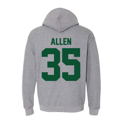 Miami - NCAA Men's Basketball : Dante Allen - Classic Shersey Hooded Sweatshirt-1