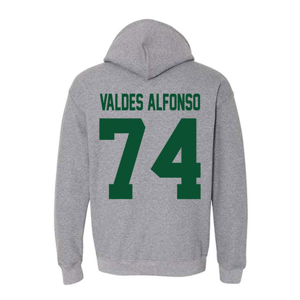 Miami - NCAA Football : Yerovi Valdes Alfonso - Classic Shersey Hooded Sweatshirt-1