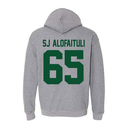 Miami - NCAA Football : Seuseu "SJ" Alofaituli - Classic Shersey Hooded Sweatshirt-1