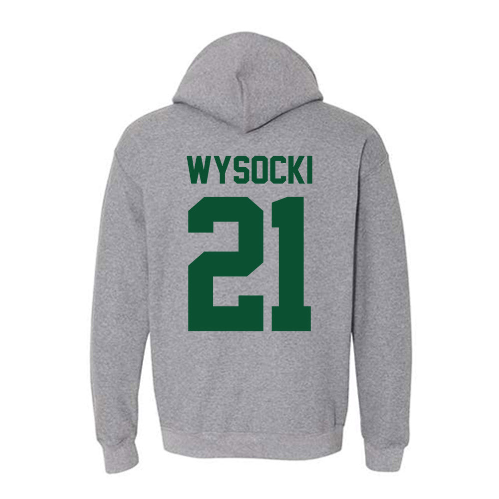 Miami - NCAA Women's Soccer : Carlie Wysocki - Classic Shersey Hooded Sweatshirt-1